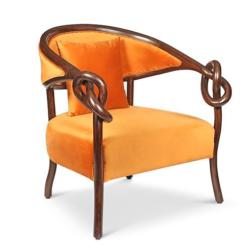 Knot Chair (Rust Orange)