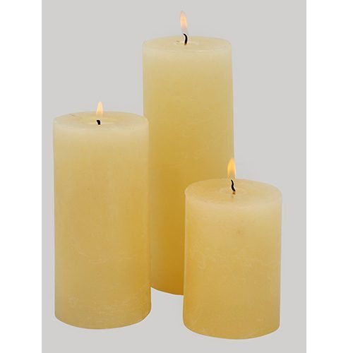 Majestic Mango - White Pillar Candle