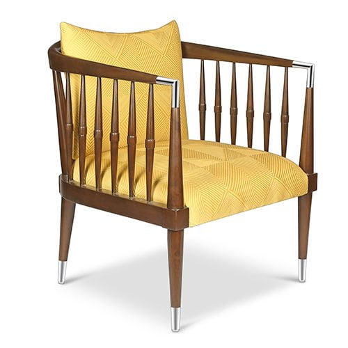 Pondichery Chair (Yellow)
