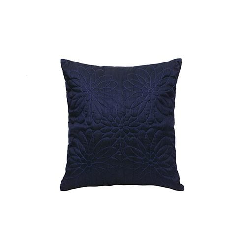 Fleur Cushion Cover - Quilted Silk
