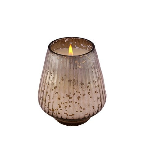 Gleam Silver Candle (Gingerbread)