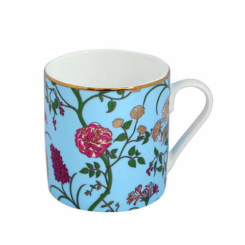 Vine Mug (Aqua Blue) - Buy 1 Get 1 Free!