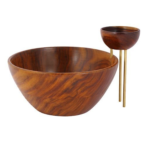 Grid Chip & Dip Bowl