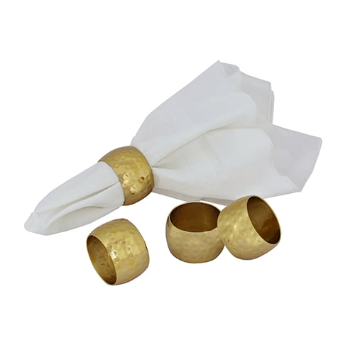 Antica Napkin Ring - Gold (Set of 4)