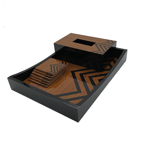 Chevron Serveware - Gift Set