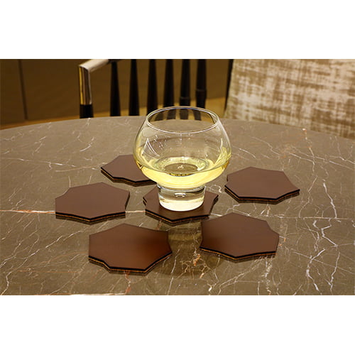 Akira Glass with Coasters - Gift Set