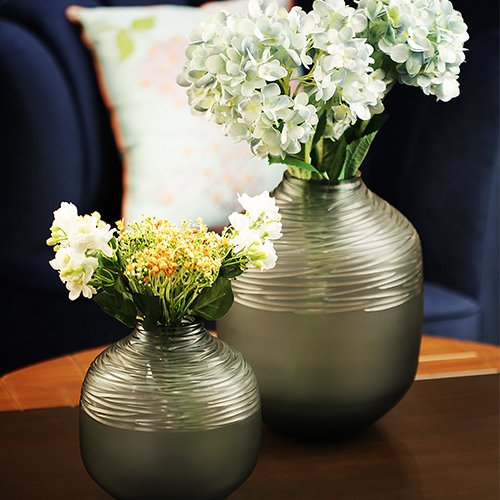 Breeze Vase with Artificial Flowers