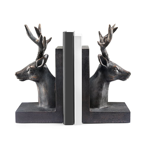 Deer Bookends Pair