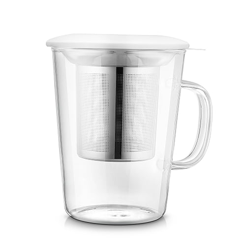 Scandic Infuser Tea Mug With Ceramic Lid