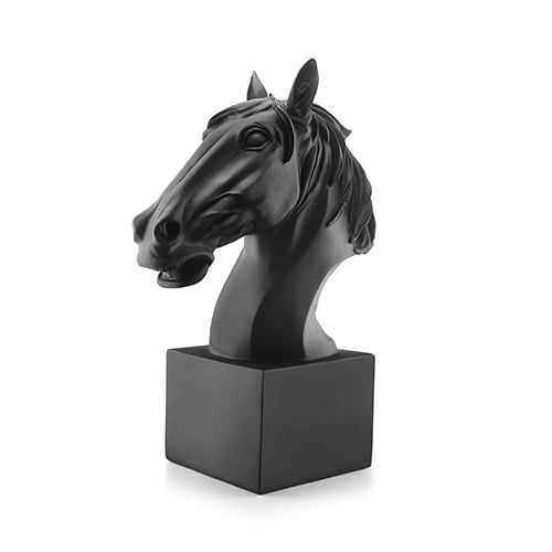 Horse Bust Tabletop Sculpture
