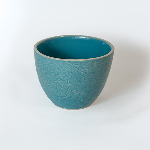 Vastra 4.5" Breakfast Bowl | Blue | Ceramic Bowl for Cereal, Fruits, Nuts