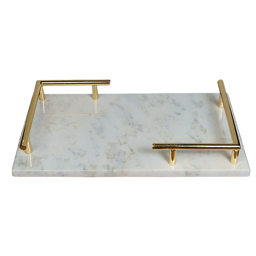 Edge Marble Serving Tray